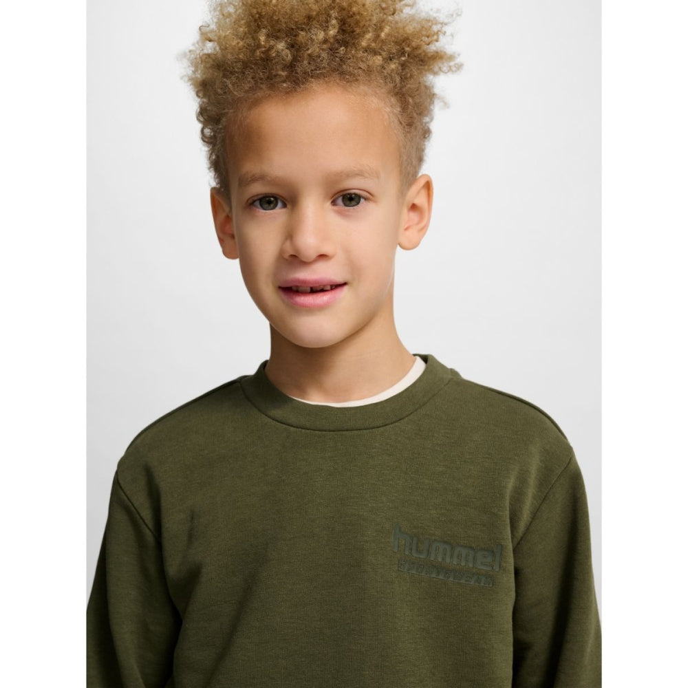 Hummel - Joggedress Base Sweat Set Winter Moss