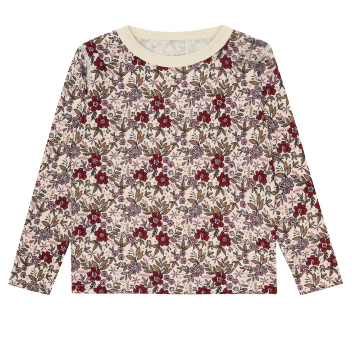 Hust And Claire - Trøye Ull/ Bambus Abba Flor Off White