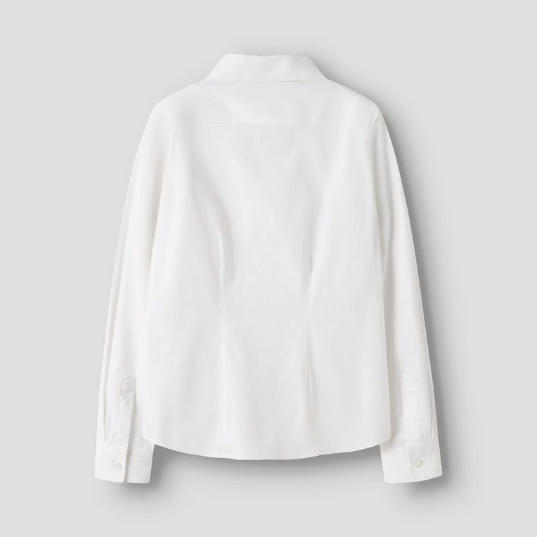 Name It - Skjorte Jr Refrik Bright White
