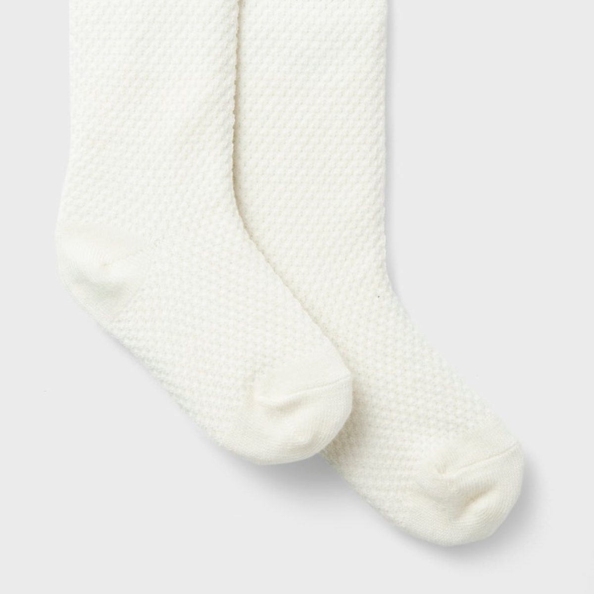 Name It - Strømpebukse i Ull Wakma Structure Snow White