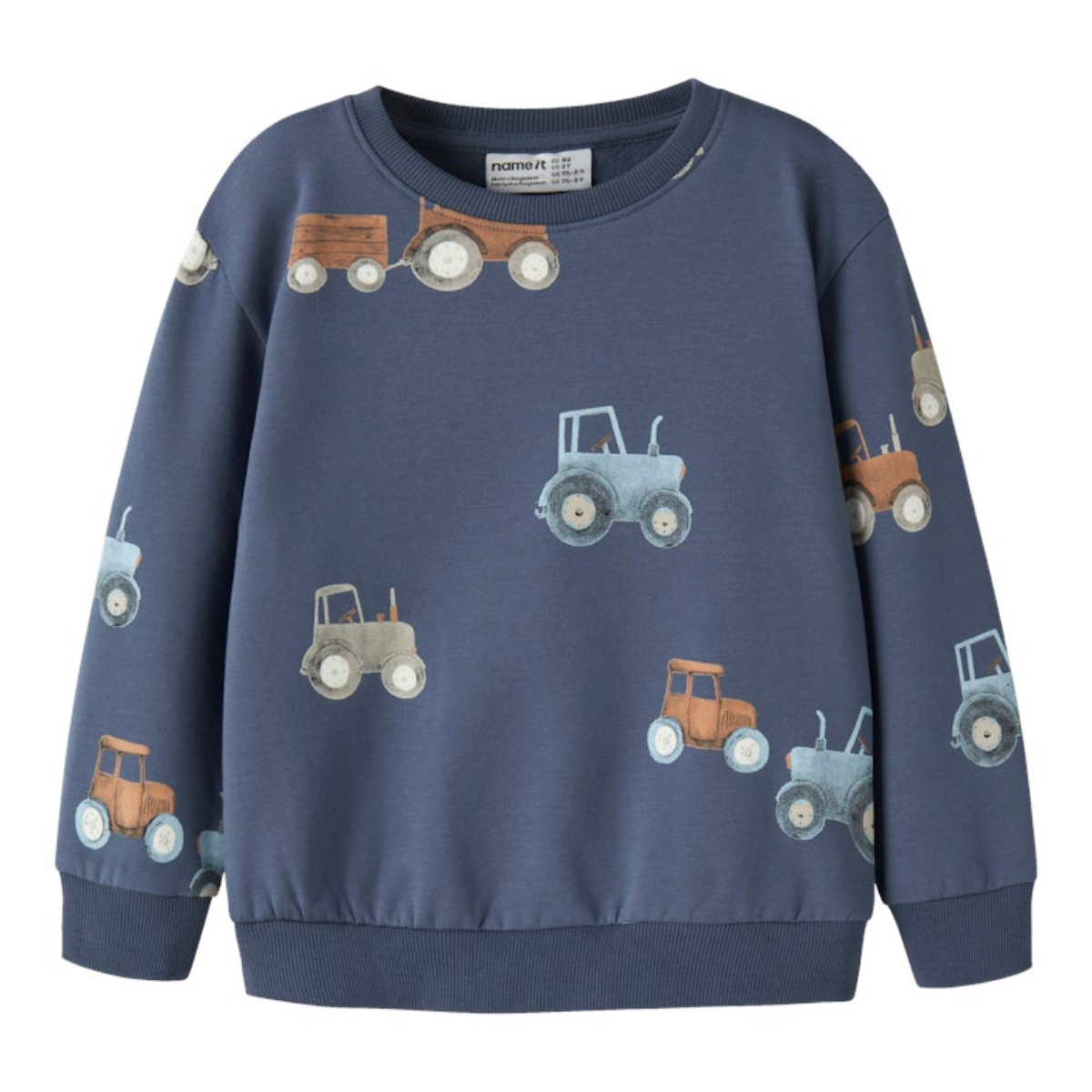 Name It - Genser Sweat Otractor Vintage Indigo