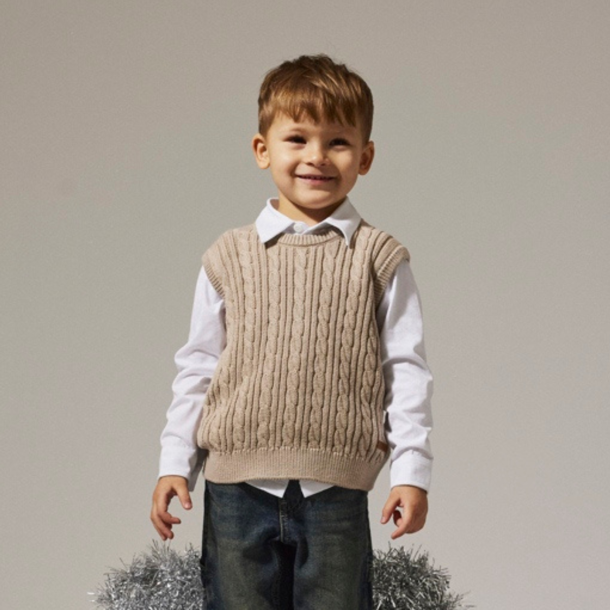 Name It - Vest Roman Beige