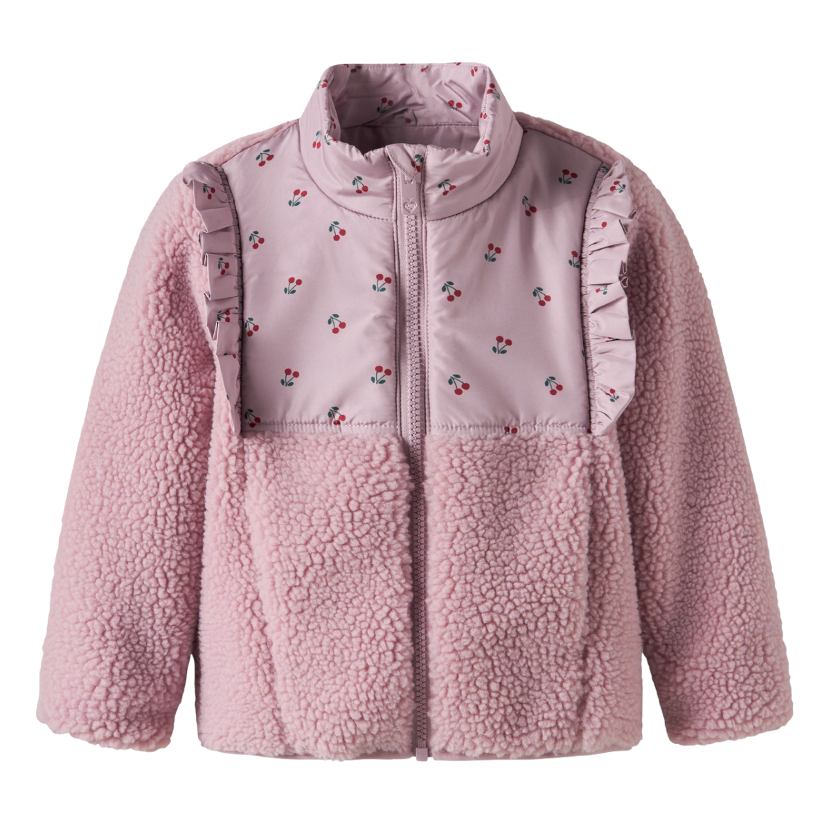Name It - Fleecejakke Minna Teddy Keepsake Lilac