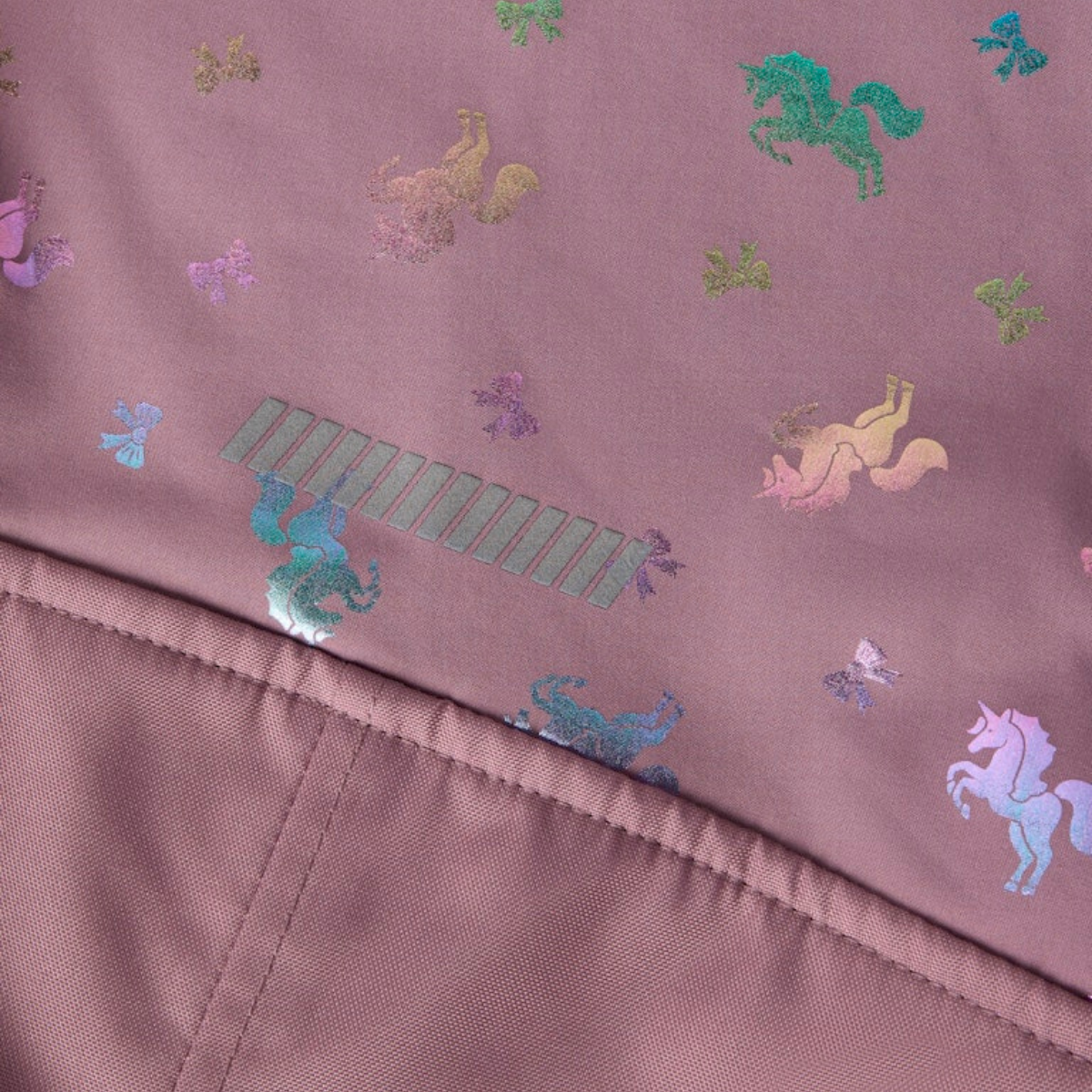 Name It - Softshelldress Alfa08 Grape Shake Bow