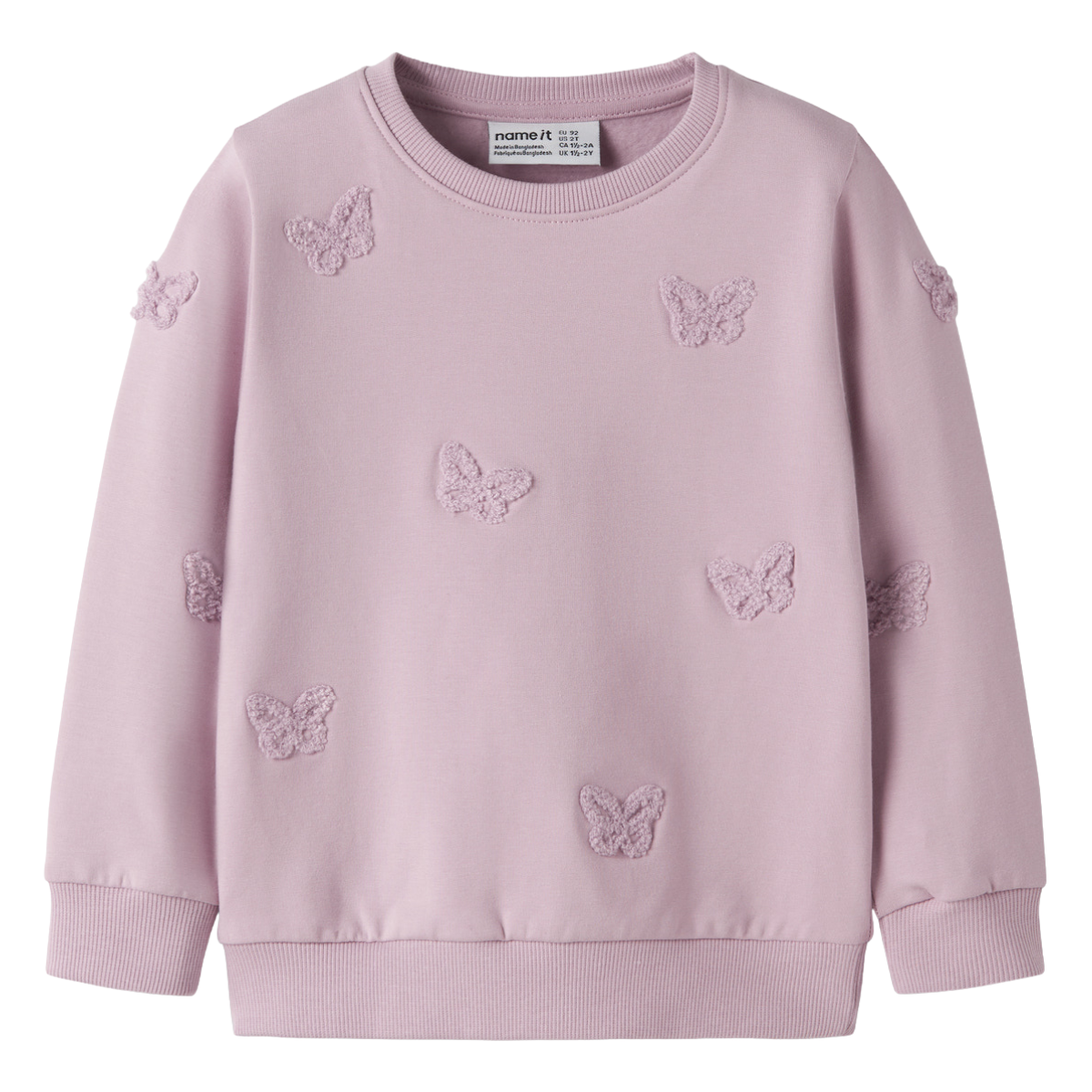 Name It - Genser Sweat Betina Dawn Pink