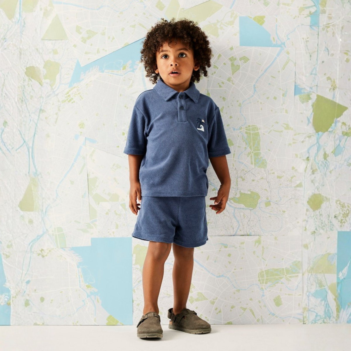 Name It - Poloskjorte Jared Terry Vintage Indigo