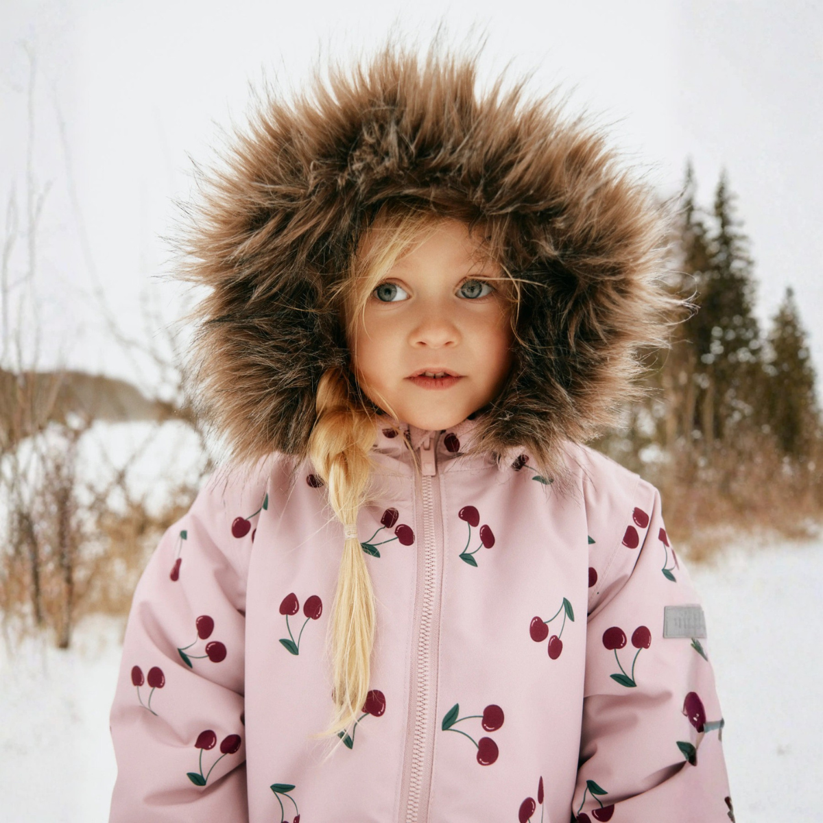 Name It - Vinterdress Snow10 Violet Ice