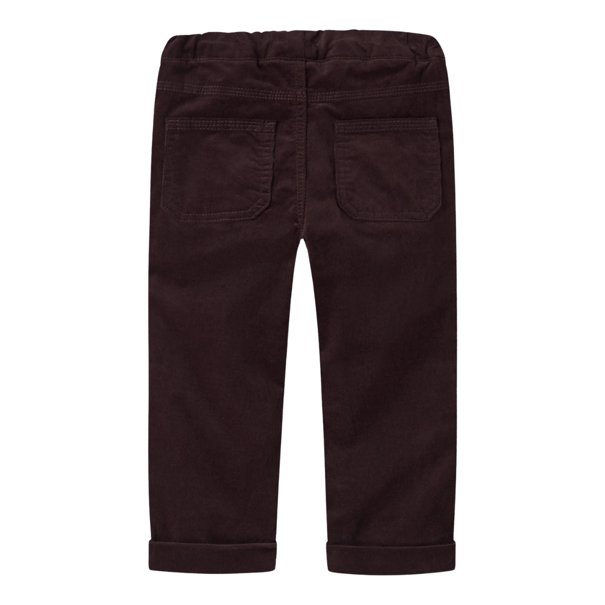 Name It - Bukse Ben Regular Cord Chocolate Plum