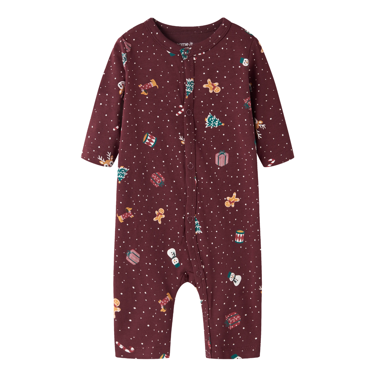 Name It - Julepysj Baby Vismas 2026 Burgundy