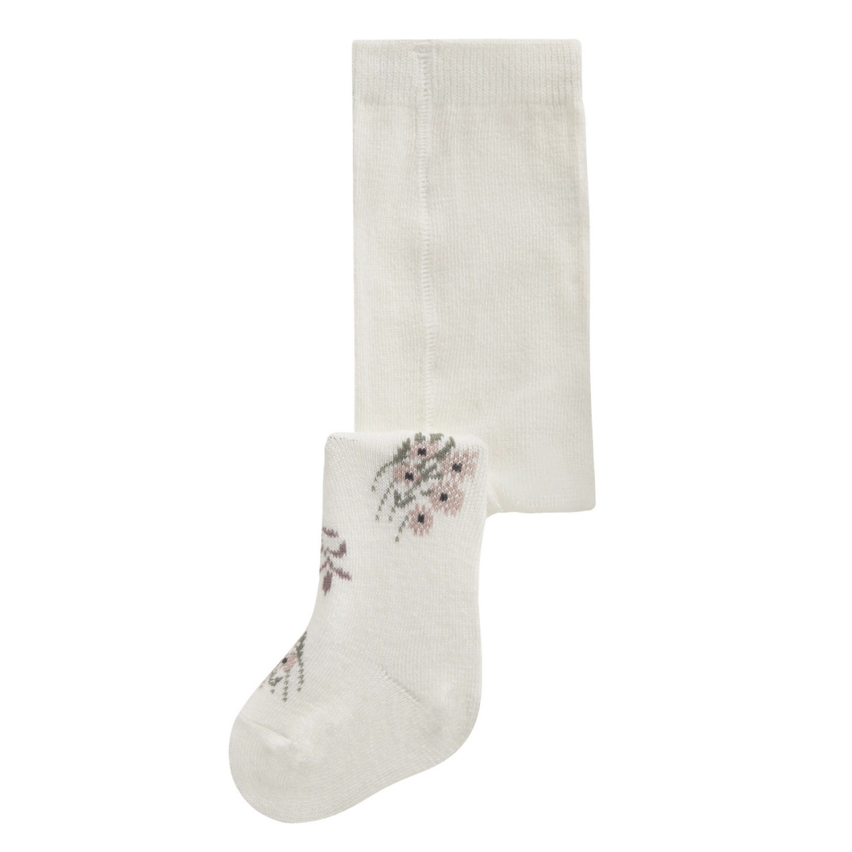 Name It - Strømpebukse i Ull/ Bomull Baby Wak Snow White Long Flowers