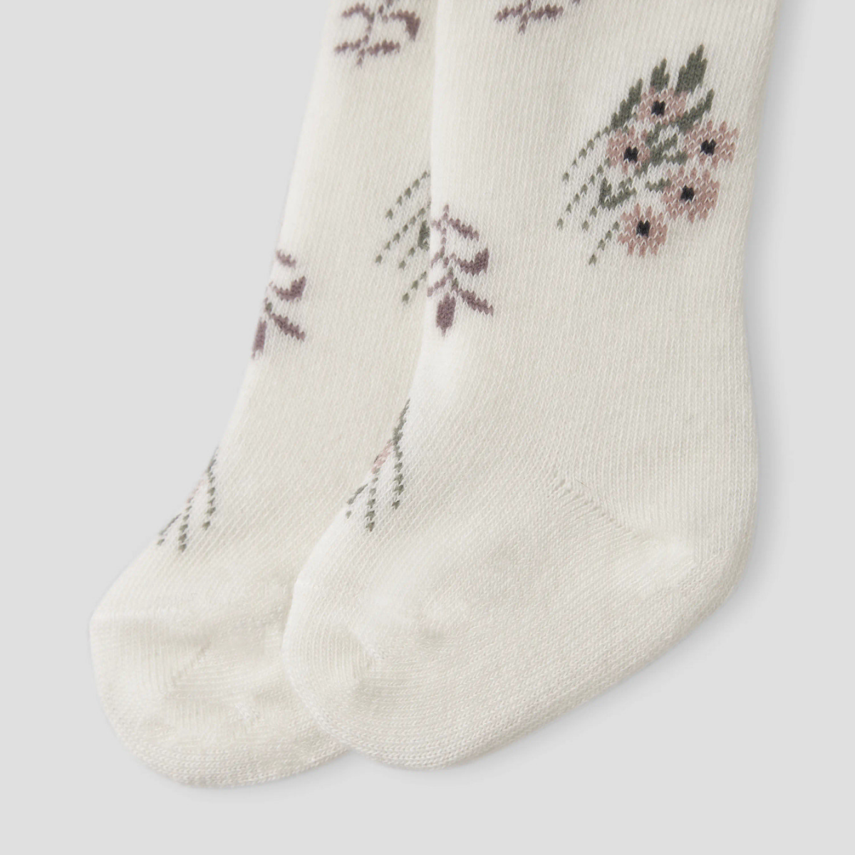 Name It - Strømpebukse i Ull/ Bomull Baby Wak Snow White Long Flowers