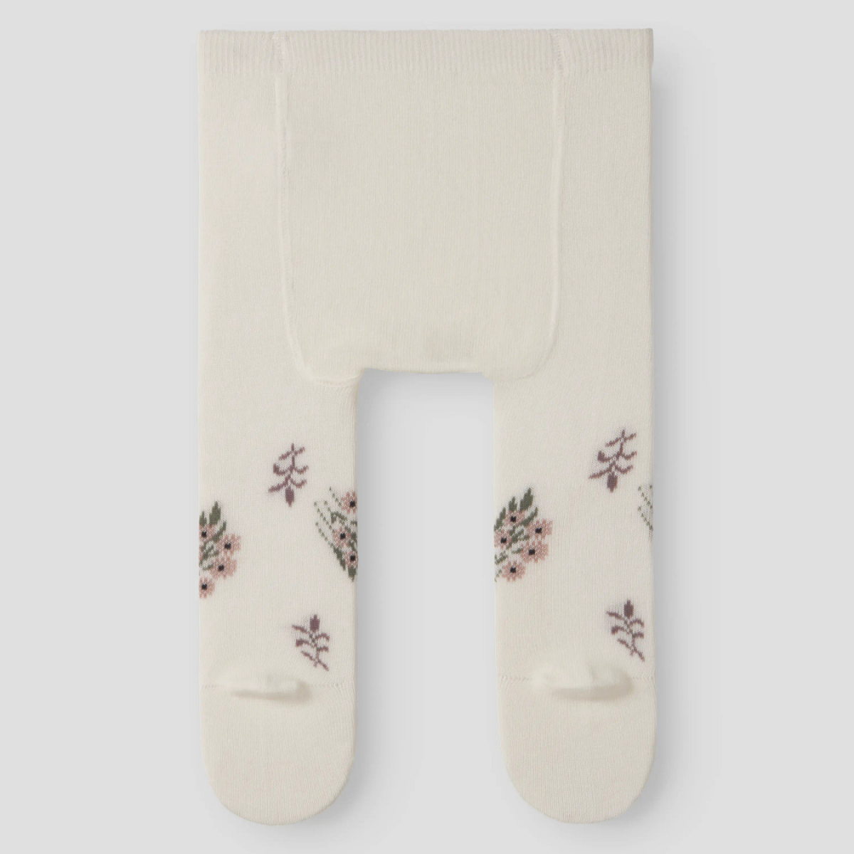 Name It - Strømpebukse i Ull/ Bomull Baby Wak Snow White Long Flowers