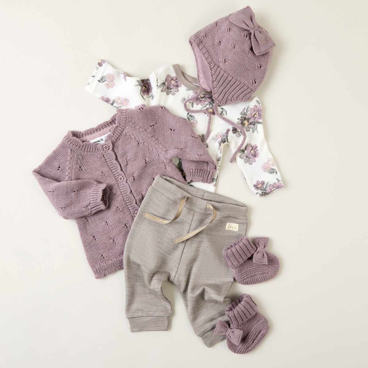 Name It - Lue i Ull Baby Wrilla Toadstool Bow