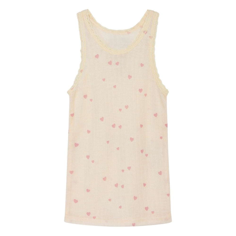 Hust And Claire - Singlet Ull og Lyocell Fricel Ecru