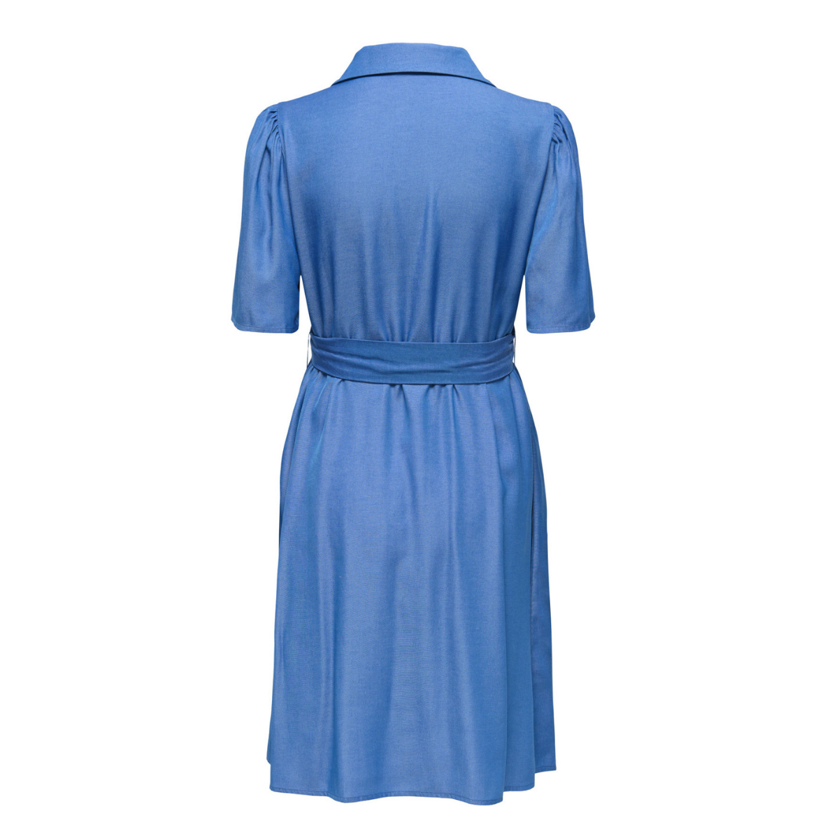 ONLY Maternity - Skjortekjole Mamma Medium Blue Denim