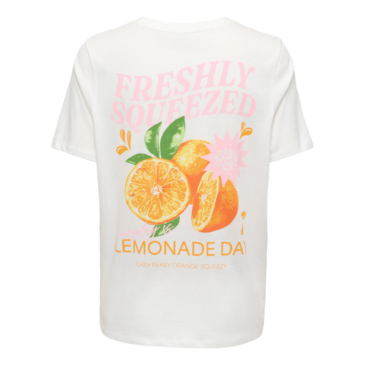 ONLY Maternity - T-skjorte Milla Cloud Dancer Lemonade