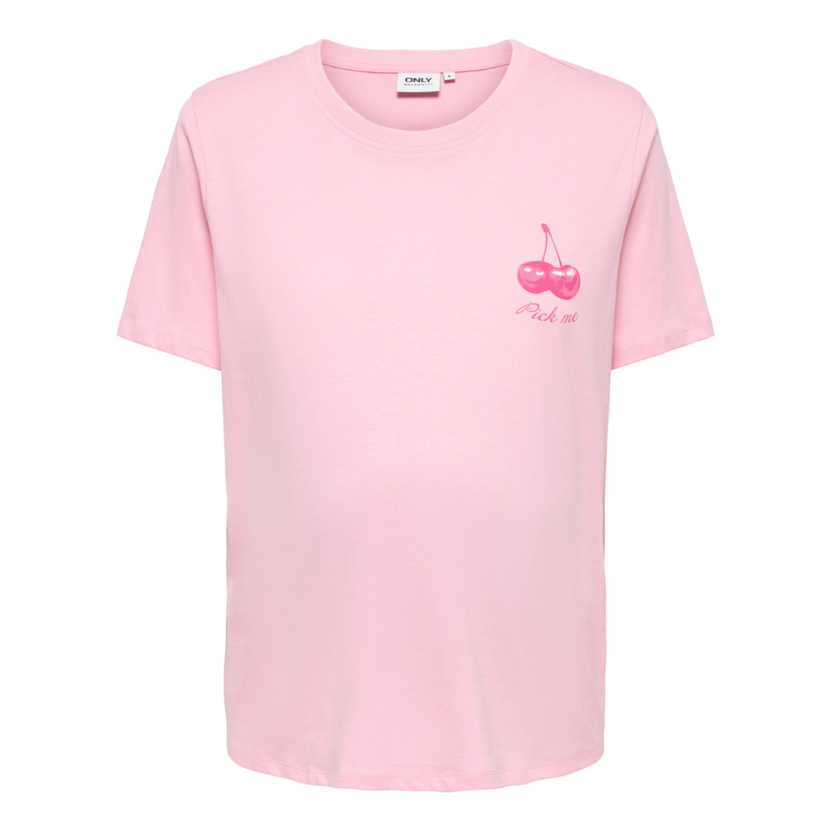 ONLY Maternity - T-skjorte Milla Romance Rose Cherries