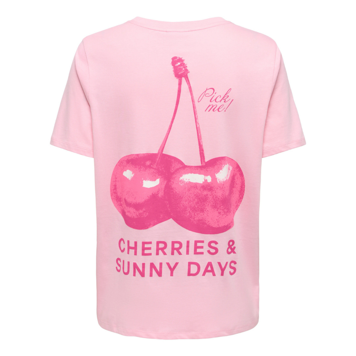 ONLY Maternity - T-skjorte Milla Romance Rose Cherries