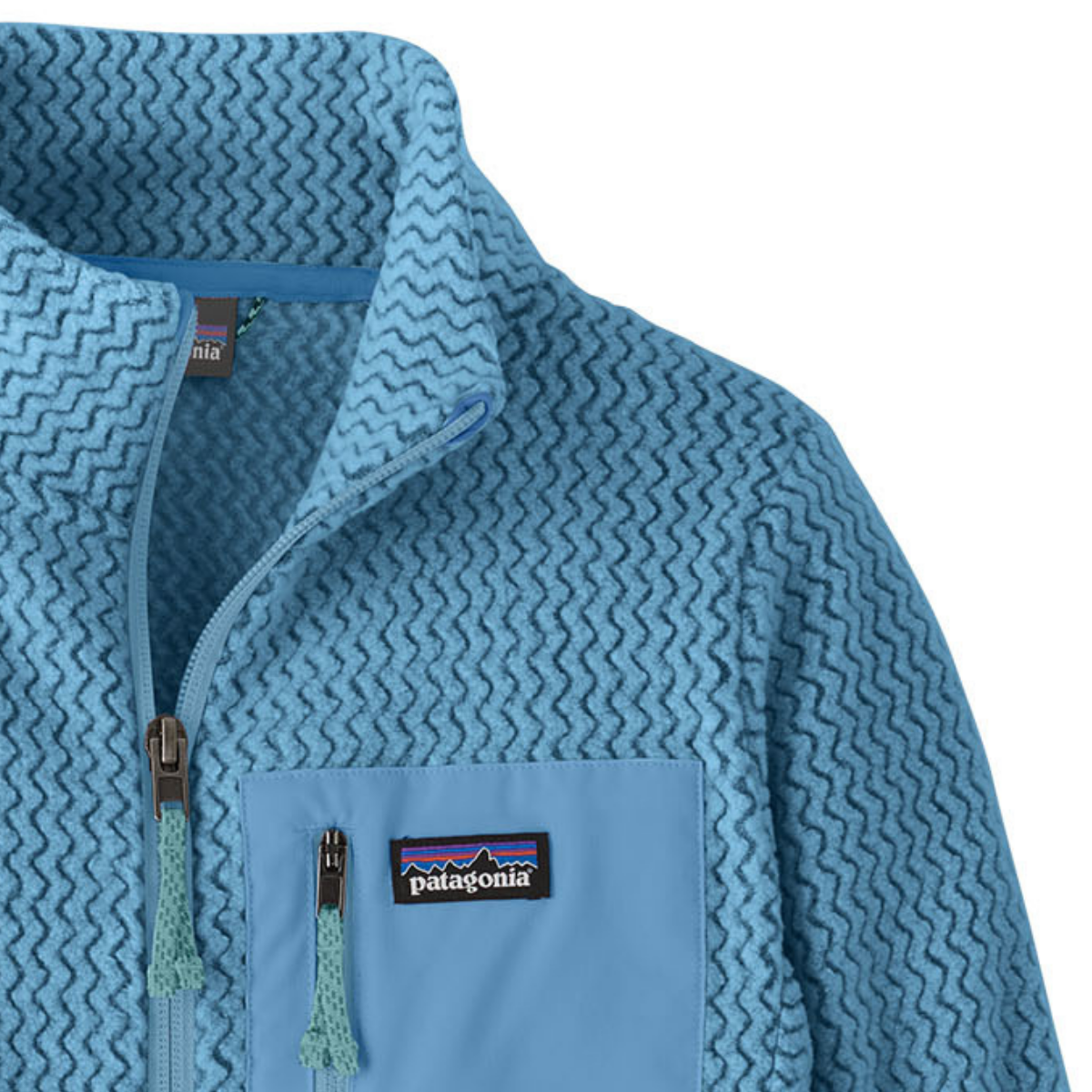 Patagonia - Fleecejakke R1 Air Full-Zip Shore Blue
