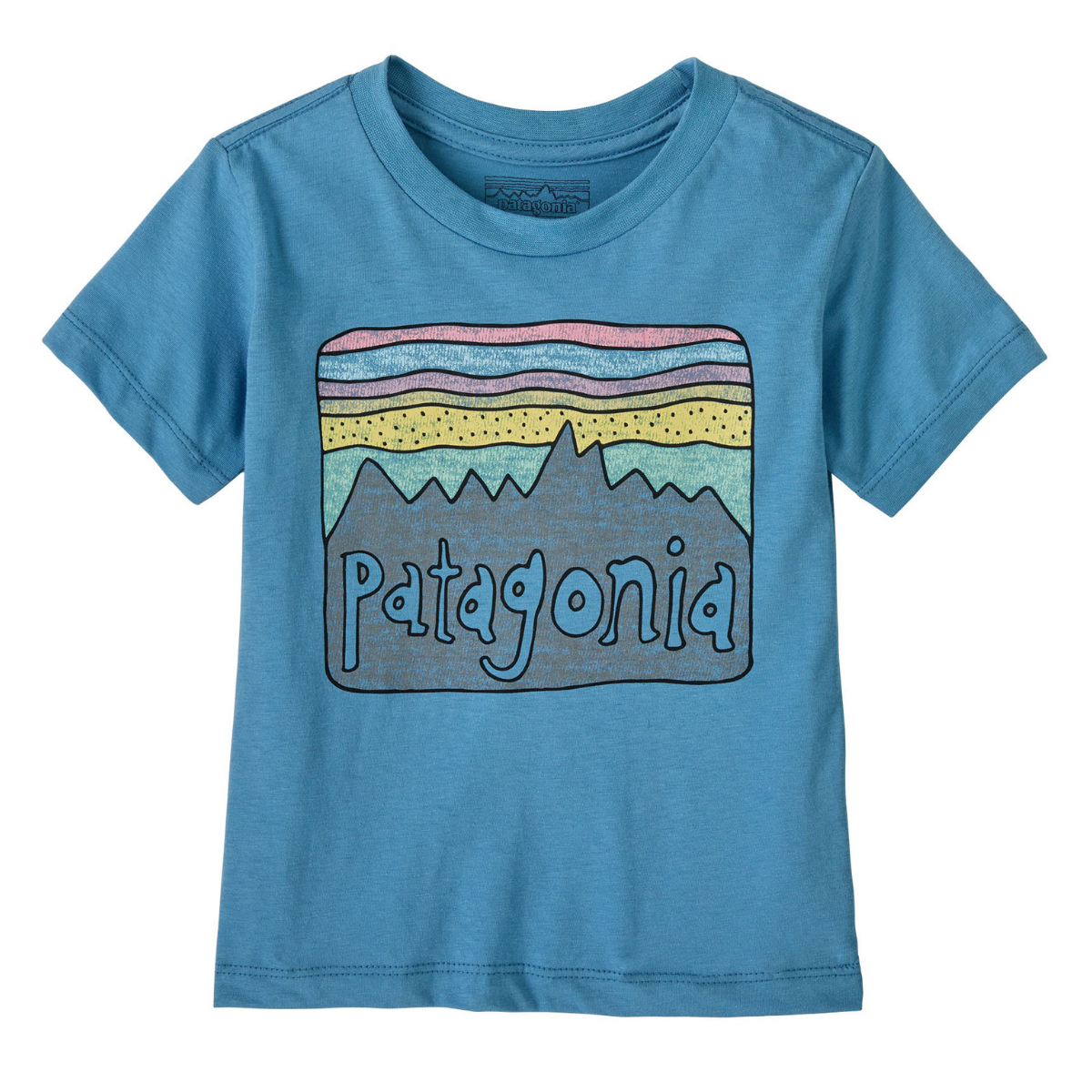 Patagonia - T-skjorte Fitz Roy Skies Shore Blue