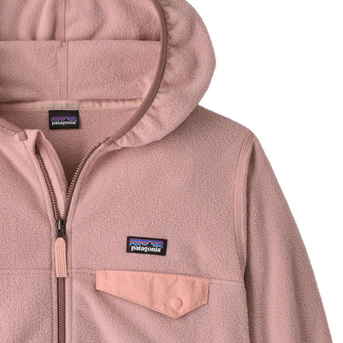 Patagonia - Fleecejakke Micro D Snap-T Fuzzy Mauve