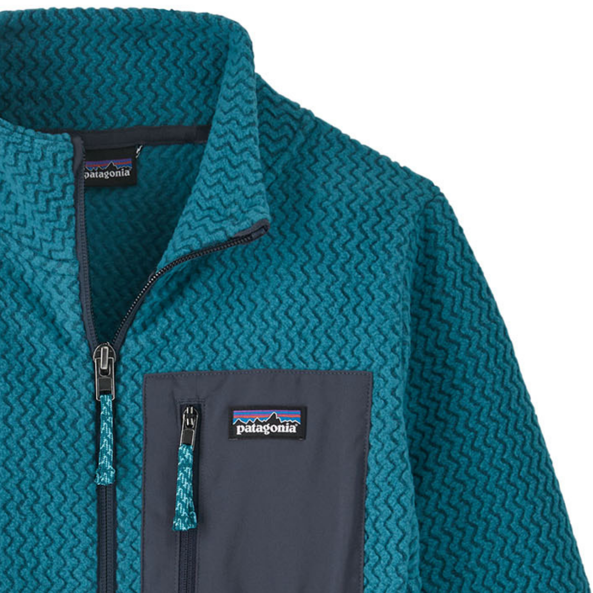 Patagonia - Kids R1 Air Full-Zip Jacket Glacial Blue