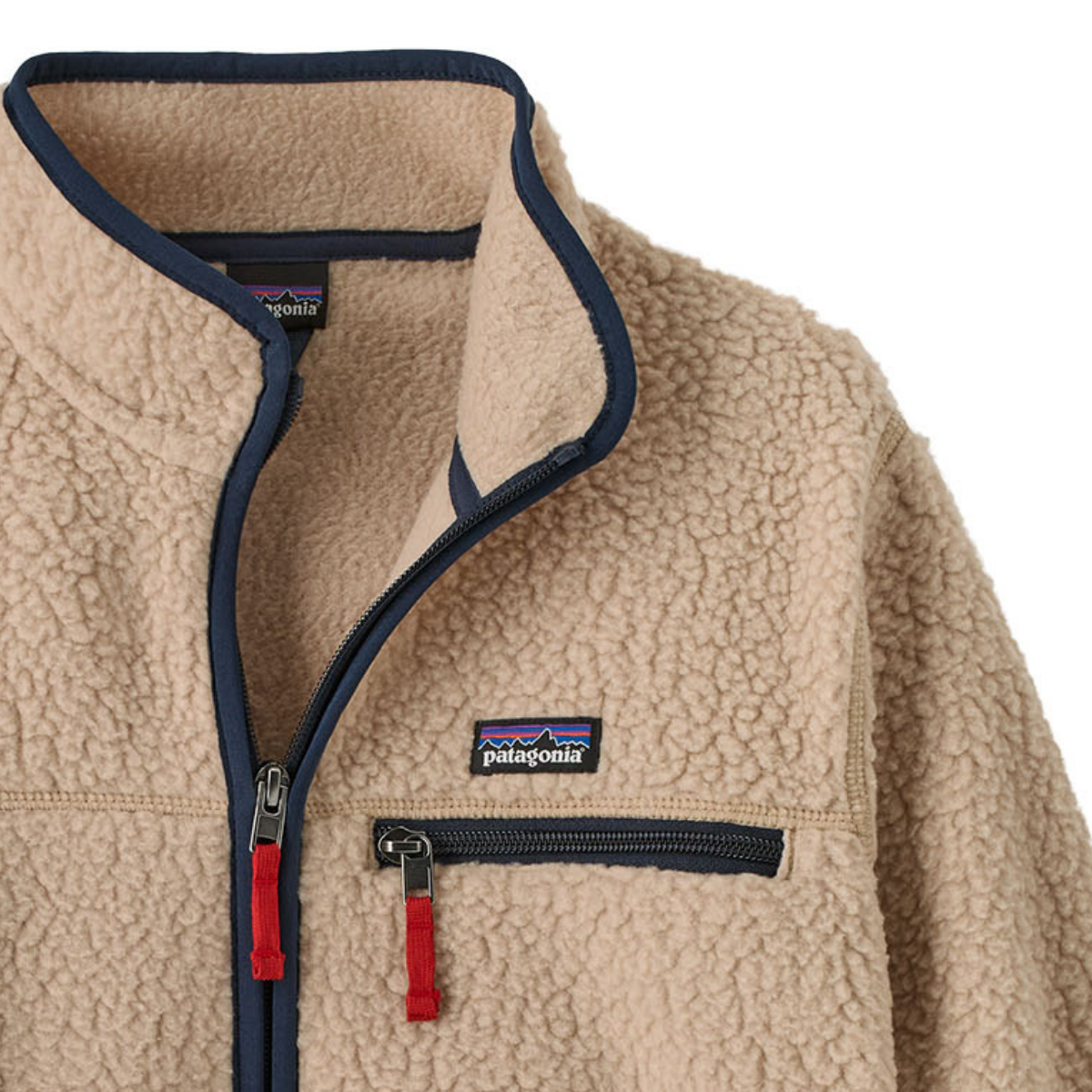 Patagonia - Kids' Retro Pile Fleece Jacket Valley Khaki