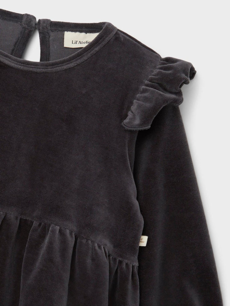 Lil'Atelier - Kjole Rimia Velour Periscope