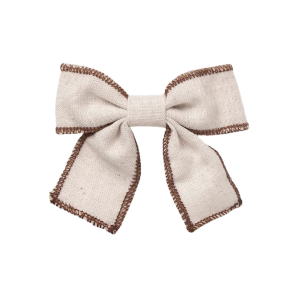 Lil'Atelier - Hårsløyfe Rimaja Oxford Tan