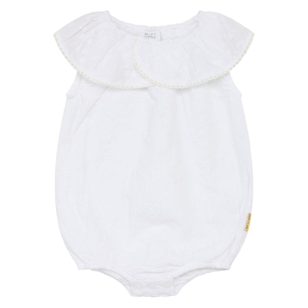 Hust and Claire - Romper Magnolia White