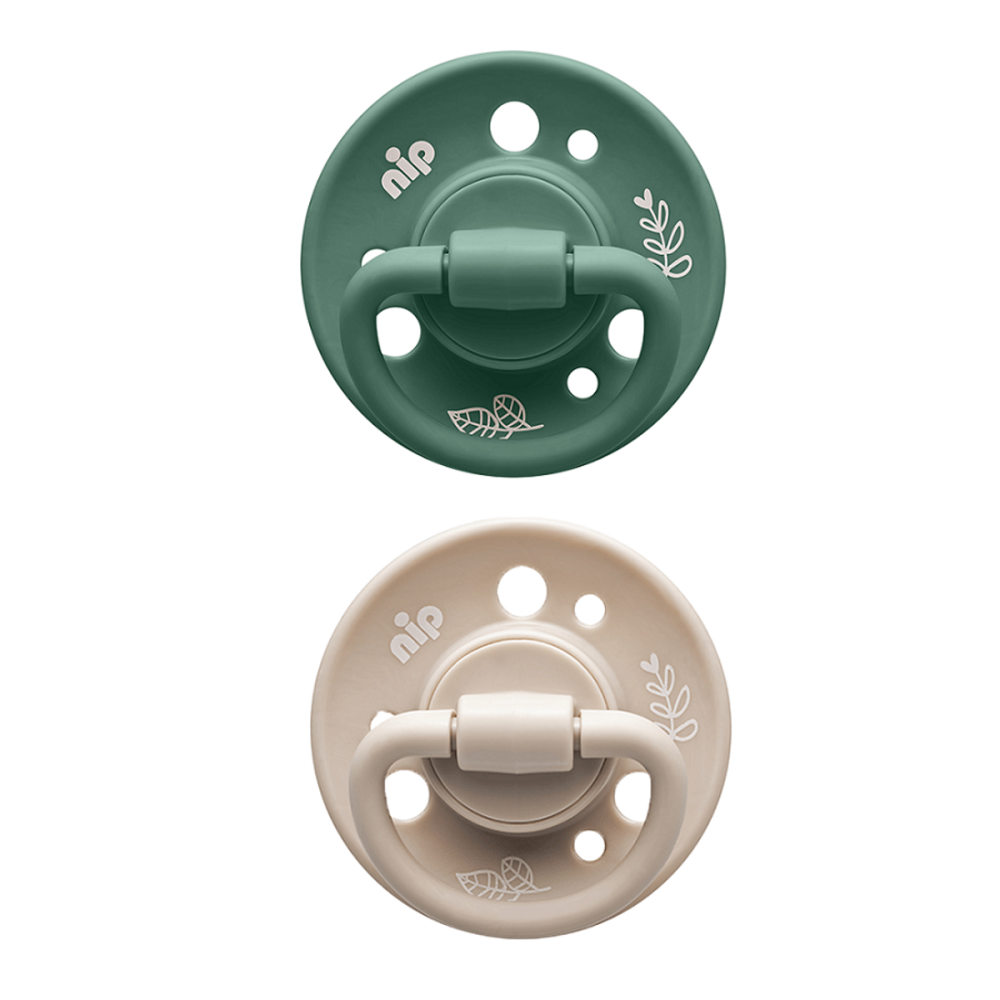 Nip- Smokker 2pk 0-6 mnd Grønn / Beige