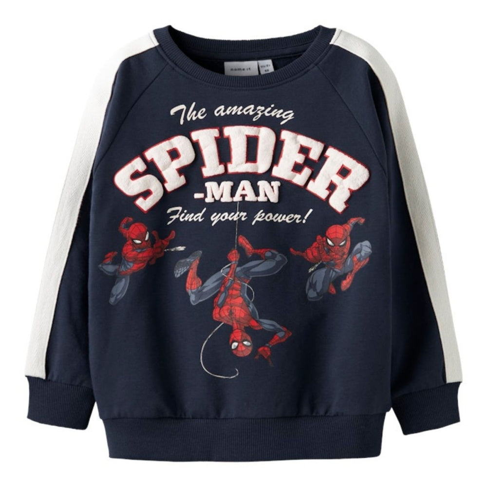 Name It - Genser Sweat Spiderman Navy Blazer