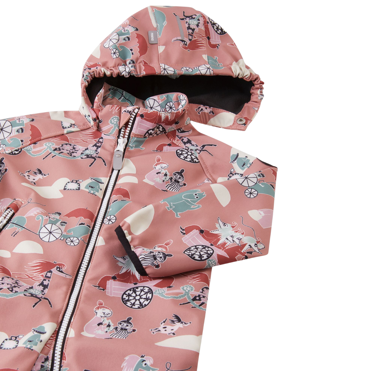 Reima - Softshelldress Moomin Mjosa Rose Blush