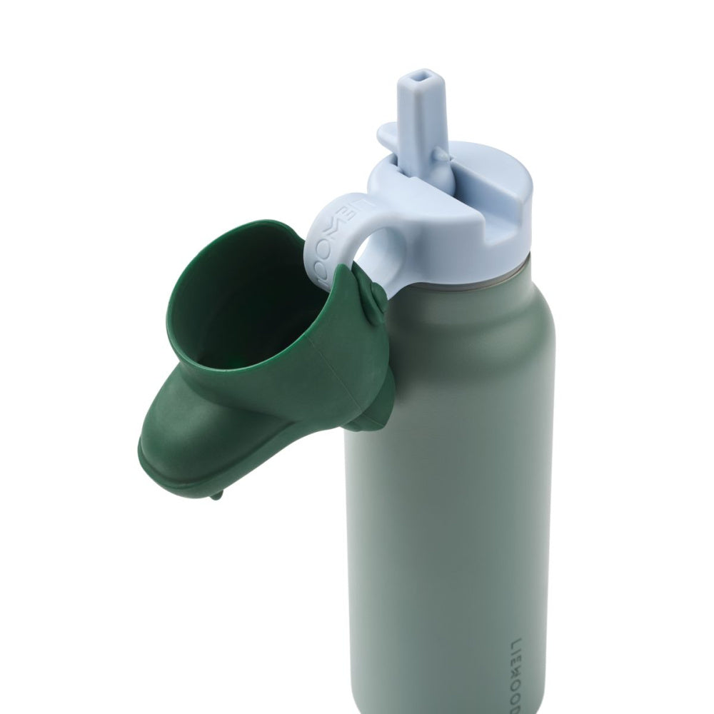 Liewood - Drikkeflaske 350ml Falk Krokodille Peppermint / Garden Green