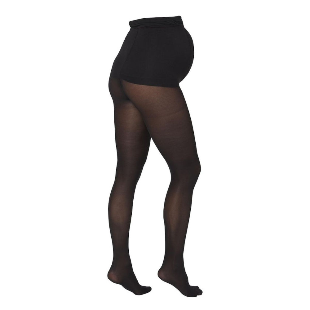 Mamalicious - Mamma-strømpebukse Sabine 2-pk Svart