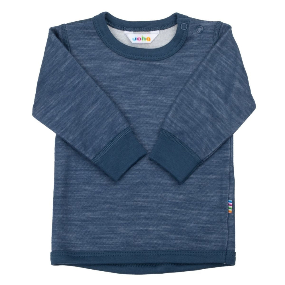 Joha - Trøye Ull og Bambus Dark Denim