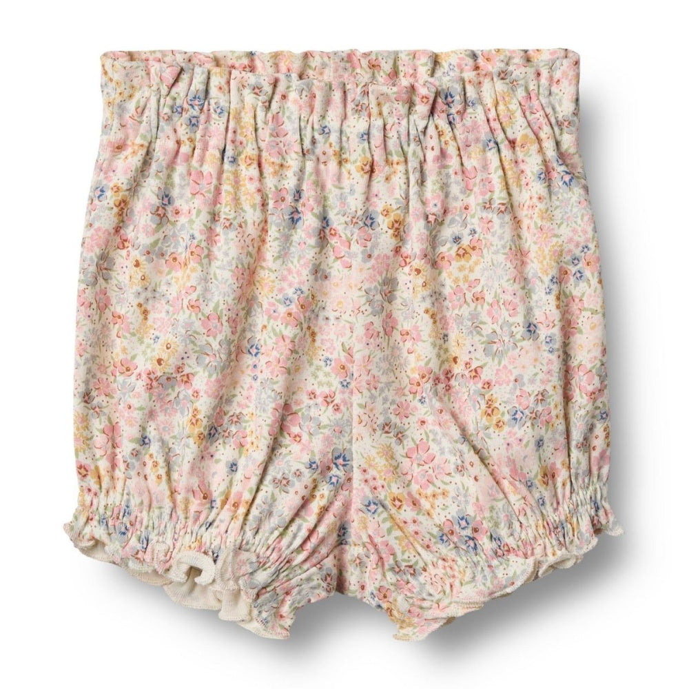 Wheat - Shorts Baby Sonja Bright Flowers