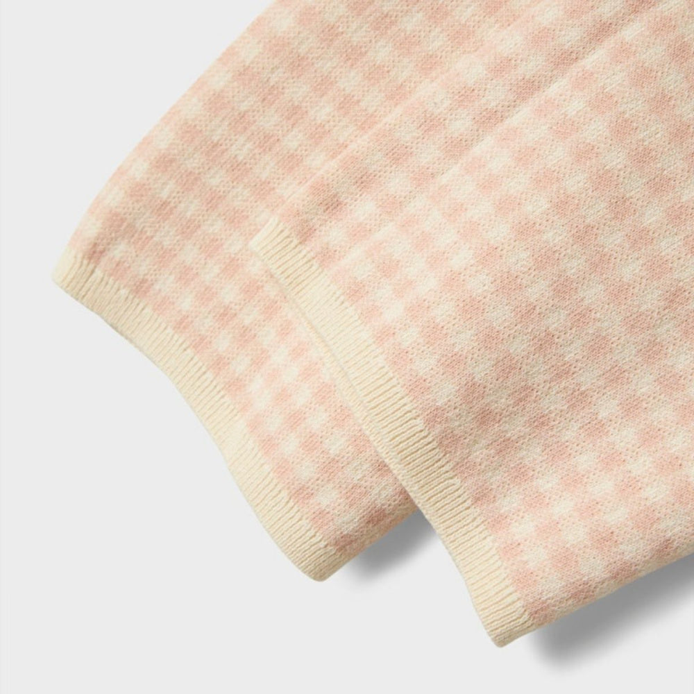 Lil'Atelier - Bukse Nadie Wide Knit Cameo Rose