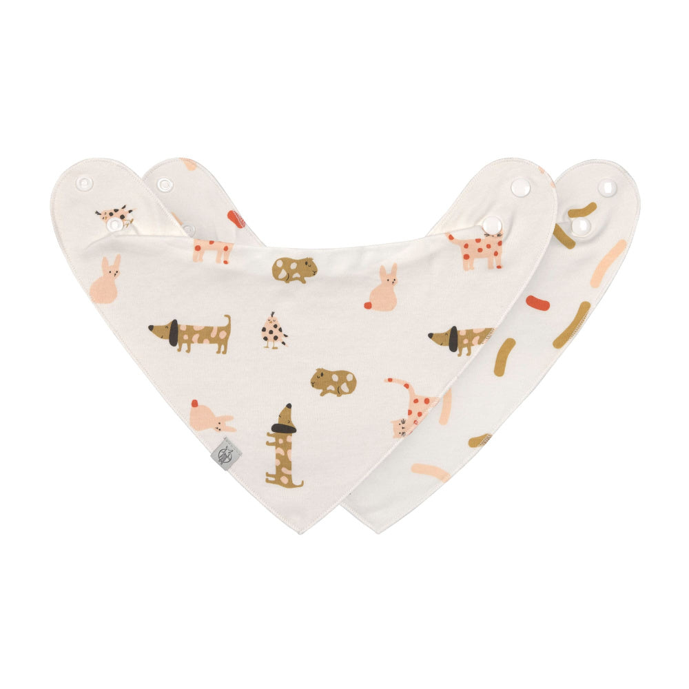 Lässig - 2 pk Siklesmekke /Bandana Katt