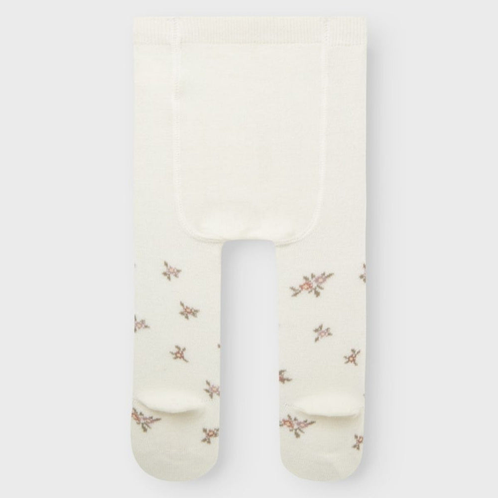 Name It - Strømpebukse Baby Ull/ Bomull Wak Snow White Small Flowers