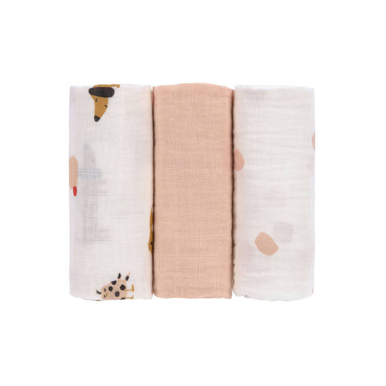 Lässig - Gulpeklut/Swaddle 3-pk Little Matey