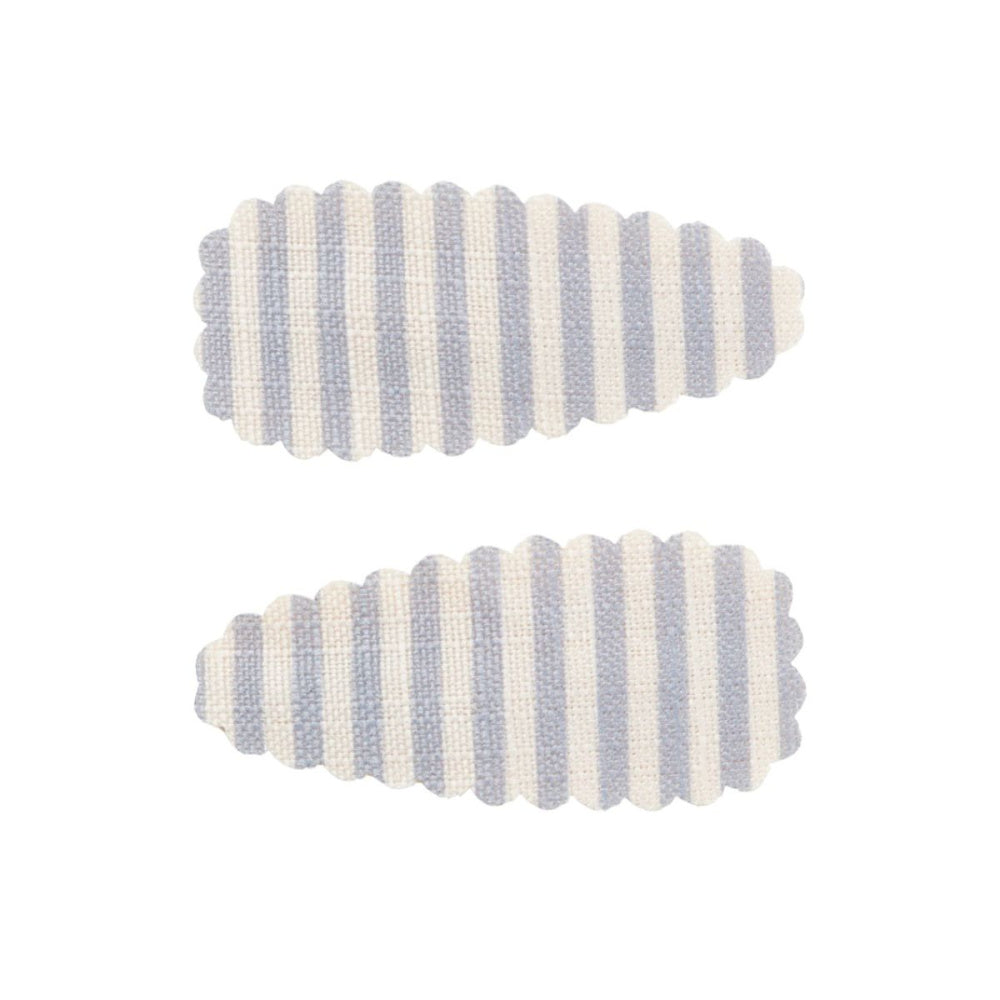 Lil'Atelier - Hårspenne 2pk Olana Turtledove Vapor Blue