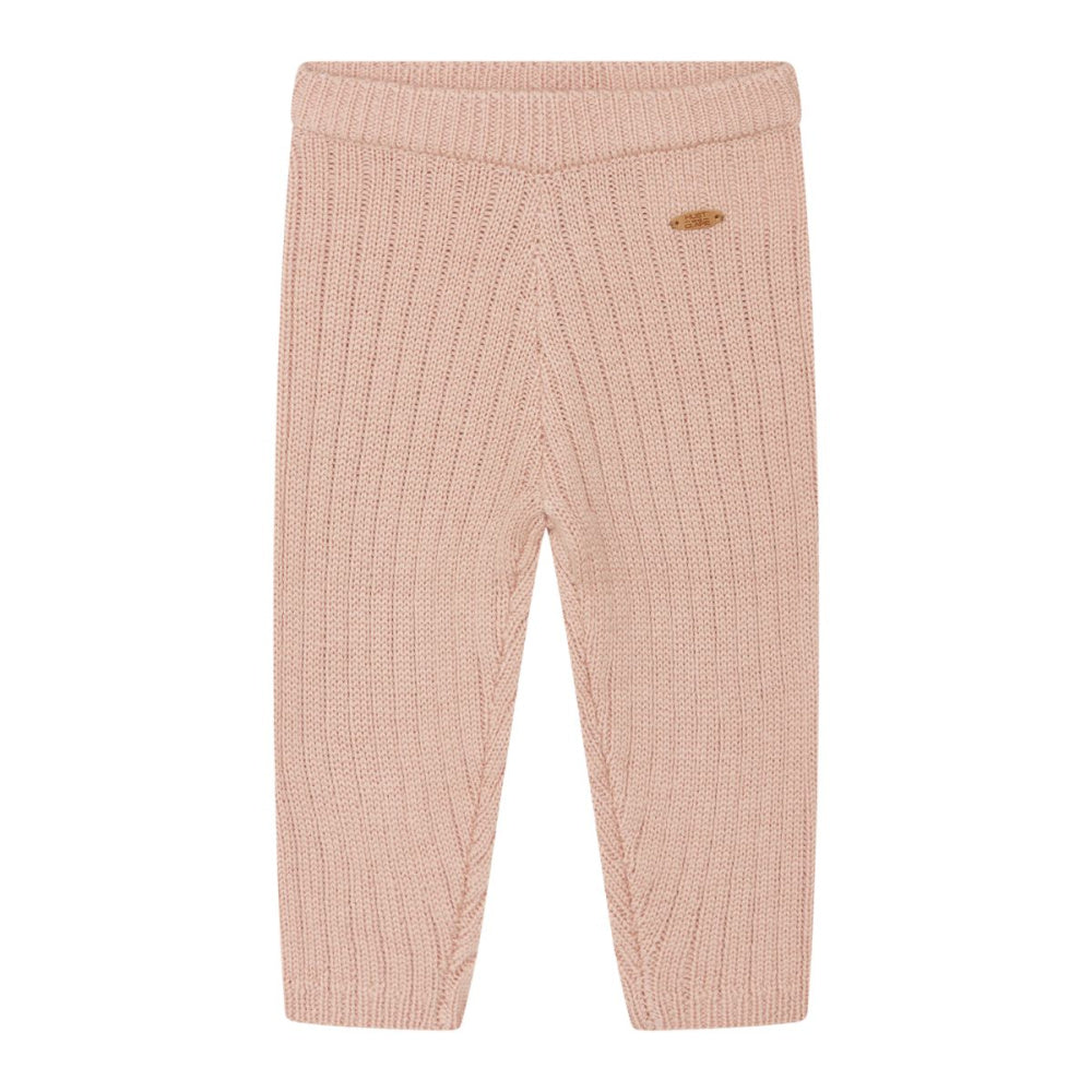 Hust and Claire - Leggings Ull Ribbestrikket Lui Rose Cloud