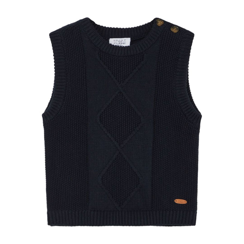 Hust and Claire - Vest Baby Perrie Navy