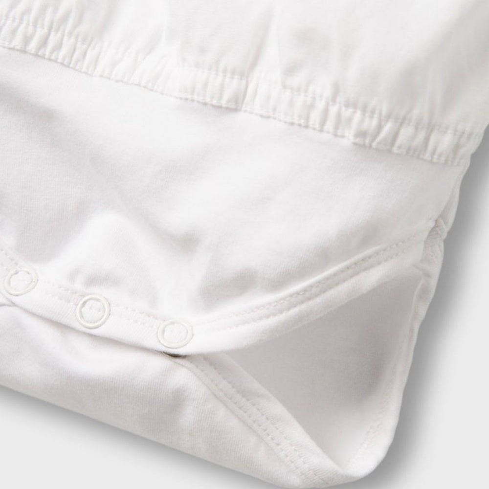 Name It - Skjortebody Toby XXV Bright White