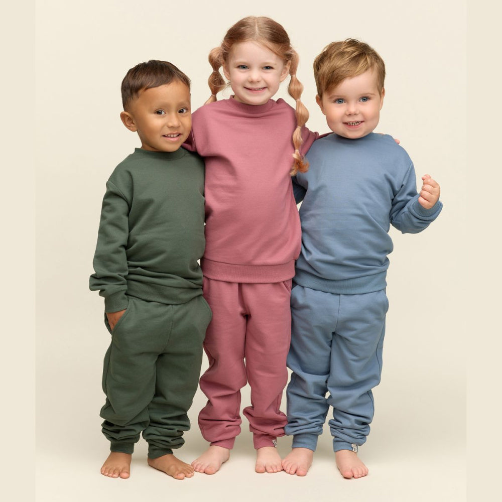 Gullkorn - Joggedress Sett Tera Mørk Rosa