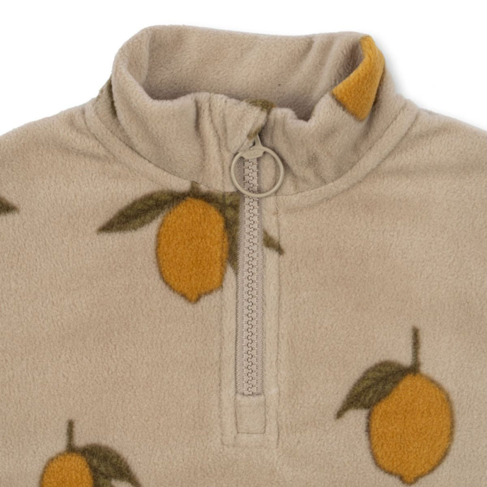 Konges Sløjd - Fleece Genser Tavi Mon Grand Citron