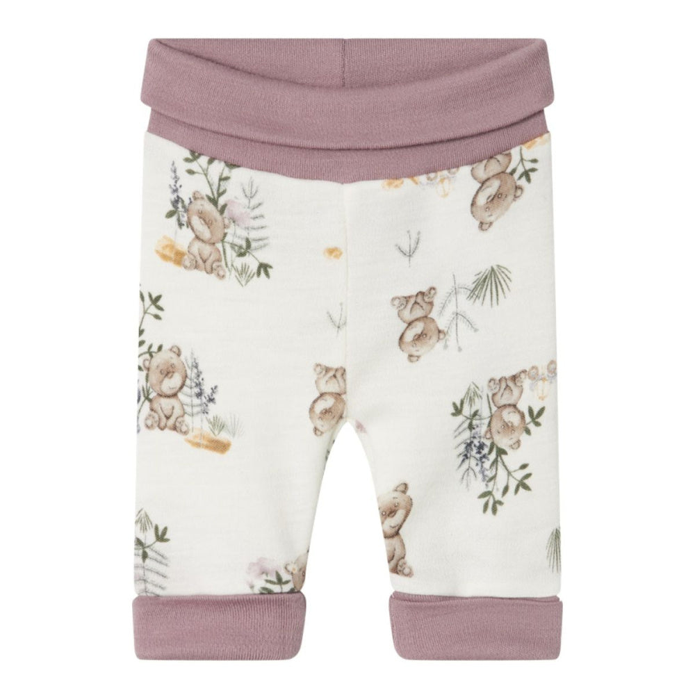 Name It - Bukse i Ull Prematur Snow White