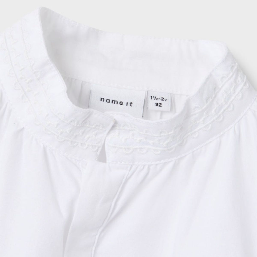 Name It - Bunadskjorte Toby XXV Bright White