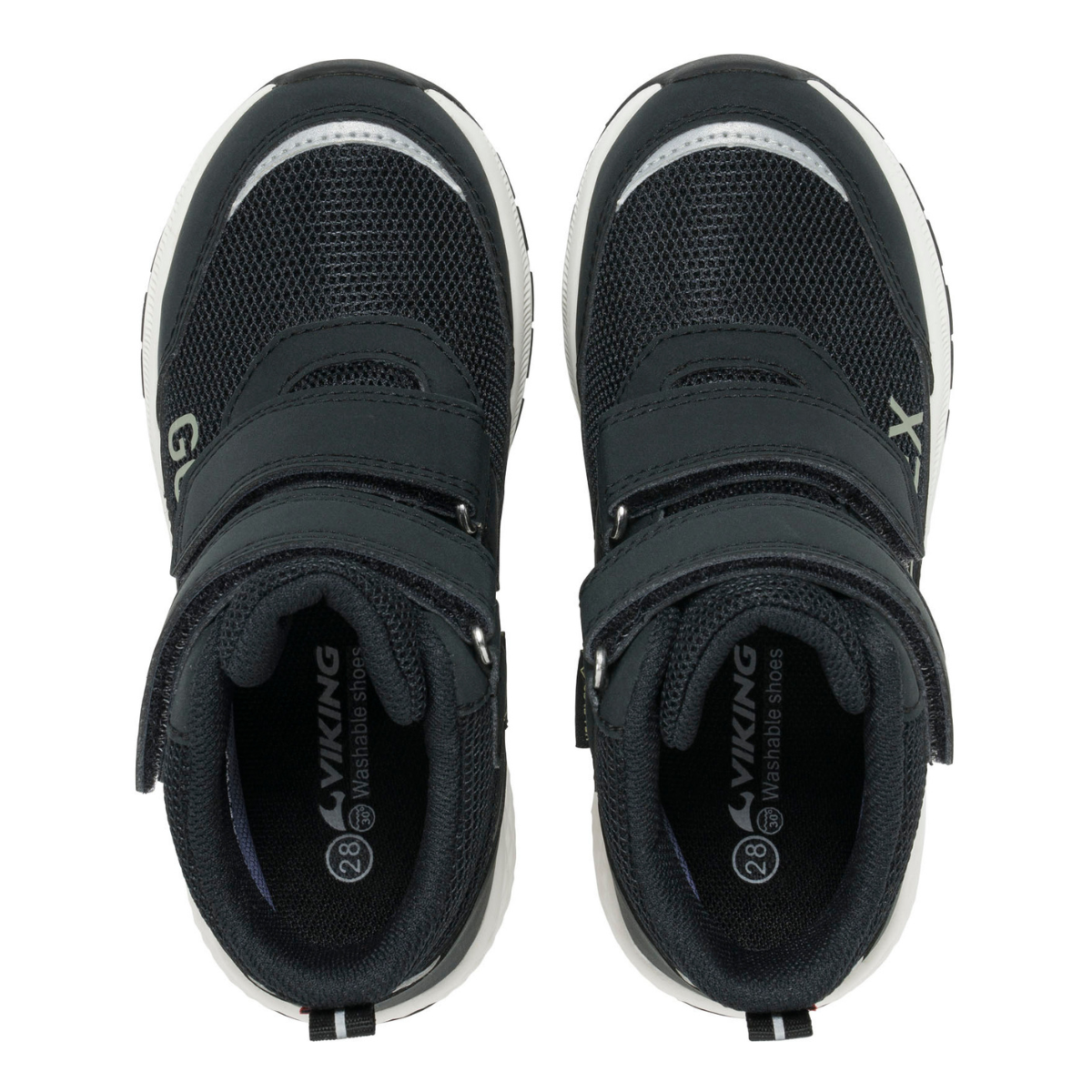 Viking - Overgangssko Bouncy Mid GTX 2V Svart
